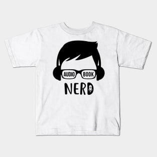 Audiobook NERD v2.1 Kids T-Shirt